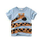 T-Shirt Children for Boys  And Girls Kids Shirts Child Baby Toddler Cotton Cartoon Tee Tops