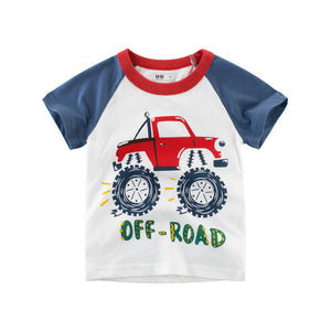 T-Shirt Children for Boys  And Girls Kids Shirts Child Baby Toddler Cotton Cartoon Tee Tops