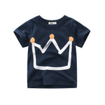 T-Shirt Children for Boys  And Girls Kids Shirts Child Baby Toddler Cotton Cartoon Tee Tops