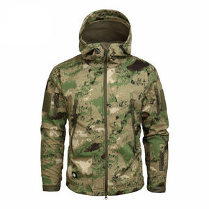 Military Camouflage Fleece Jacket