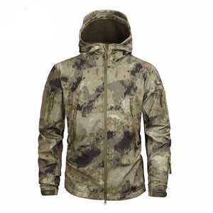 Military Camouflage Fleece Jacket