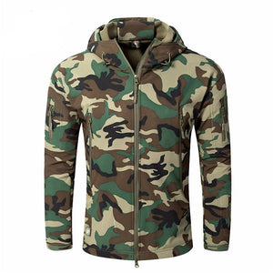 Military Camouflage Fleece Jacket