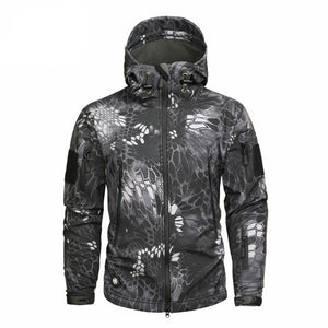 Military Camouflage Fleece Jacket