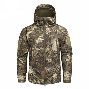 Military Camouflage Fleece Jacket