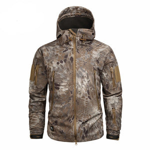 Military Camouflage Fleece Jacket