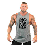 Gyms Clothing Mens Body building Hooded Tank Top Cotton Sleeveless Tops Male