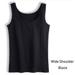 Summer Style Soft Cotton Women Tank Top Fitness Sexy Sleeveless T Shirt Elegant Lady White Tanks