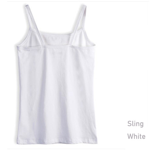 Summer Style Soft Cotton Women Tank Top Fitness Sexy Sleeveless T Shirt Elegant Lady White Tanks