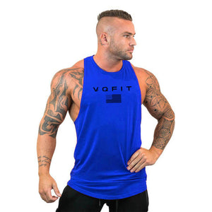 Mens tank tops shirt gym tank top fitness clothing sleeveless cotton man