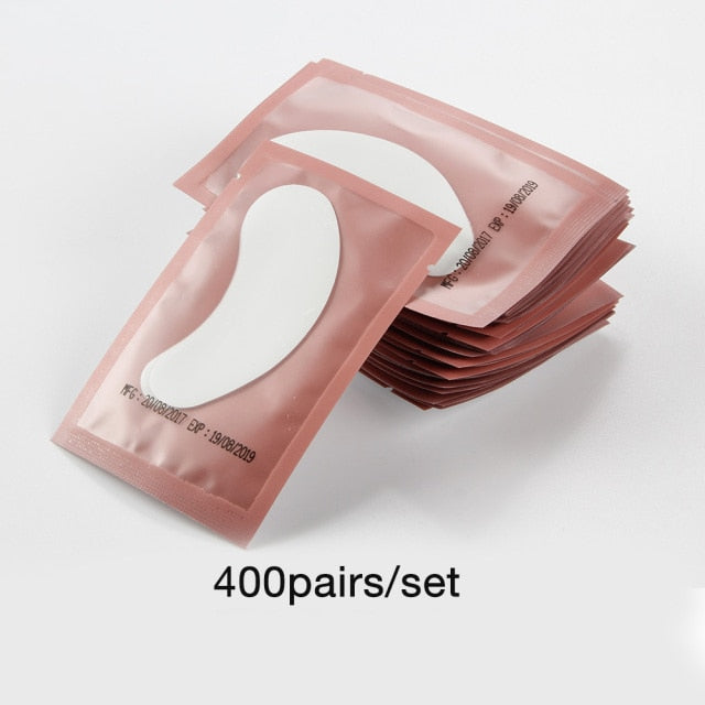 200/400Pairs Eyelash Extension Paper Patches for Makeup