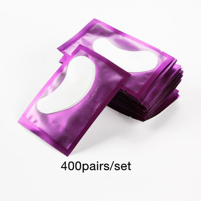 200/400Pairs Eyelash Extension Paper Patches for Makeup