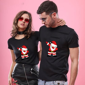 Summer Couple LOVE Printed Clothes Couple Tshirt Casual Cotton Short Sleeve Tees Couple Top