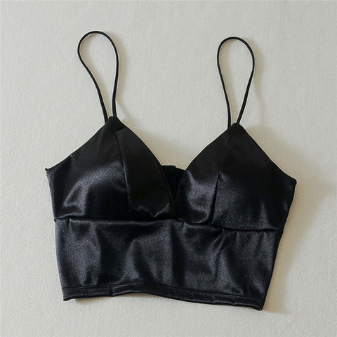 Fashion Women Lady Casual Tops Tube Chest Wrap Bandeau Underwear Black White Wrapped Chest