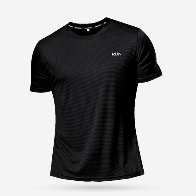 Multicolor Quick Dry Short Sleeve Sport T Shirt Gym Jerseys Fitness Shirt Trainer Running T-Shirt Men