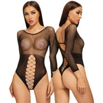 New Sexy lingerie Women Teddies Bodysuit Stretch Mesh Body Stockings Porno Underwear Costumes