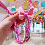 Butterfly Colorful Braid Headband