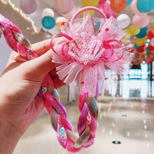 Butterfly Colorful Braid Headband