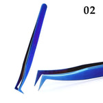 1 Pcs Eyelashes Tweezers Stainless High Precision Anti-static