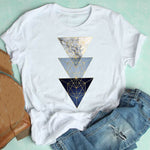 Women Short Sleeve Casual Graphic T-shirt