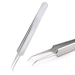 1 Pcs Eyelashes Tweezers Stainless High Precision Anti-static