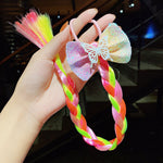 Butterfly Colorful Braid Headband