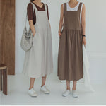 Summer Dress Ladies Dress Plus Cotton Women Tank Sleeveless Dress