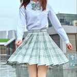 Summer Skirts Women  High Waisted Kawaii Pleated Skirt Ladies Sweet Casual Mini Skirts Women