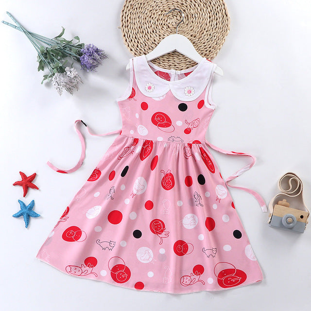 Super Affordable Promotional Clothes Baby Girl Dress Princess Dress Kids Casual  Dress