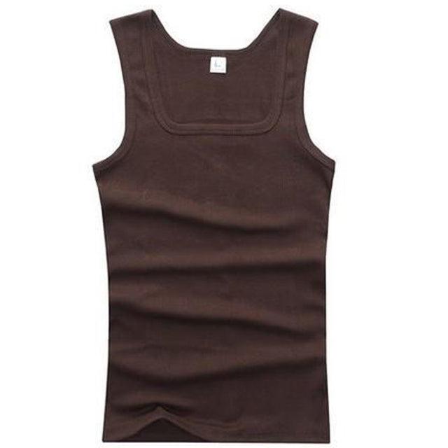 Men Casual Tank Summer High Quality Man Clothes Sleeveless Slim Fit Vest