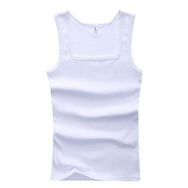 Men Casual Tank Summer High Quality Man Clothes Sleeveless Slim Fit Vest