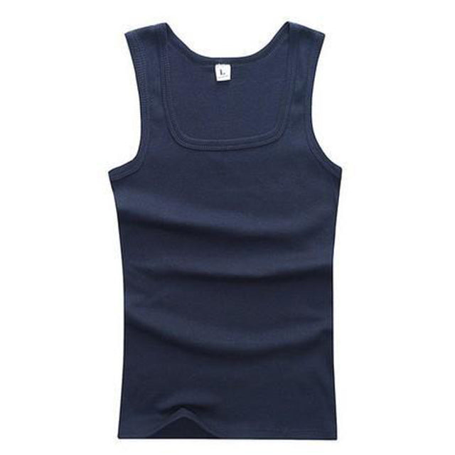 Men Casual Tank Summer High Quality Man Clothes Sleeveless Slim Fit Vest