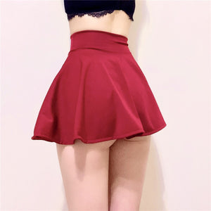 Lady Mini Skirts Outdoor Sexy Sweet Girls Dance Short Skirt Street Wear Women Skirts