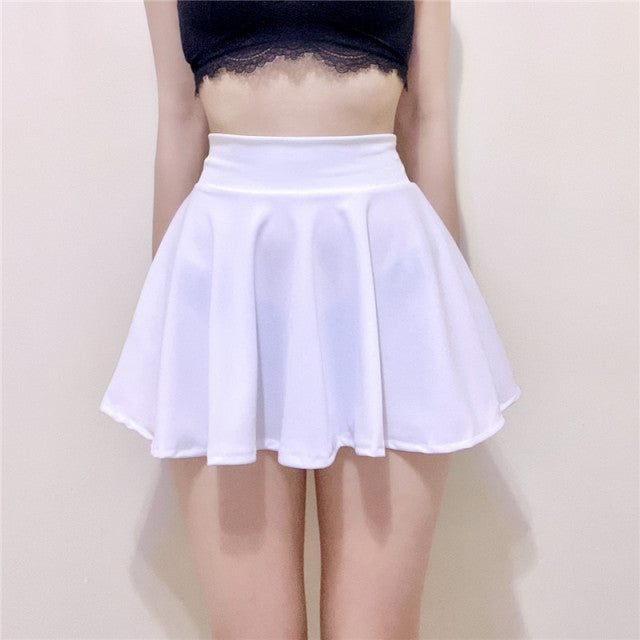 Lady Mini Skirts Outdoor Sexy Sweet Girls Dance Short Skirt Street Wear Women Skirts