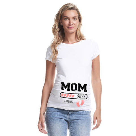 New Cute Couple Maternity T-Shirt Pregnancy Announcement Shirt Couple Pregnant Tshirt Clothes