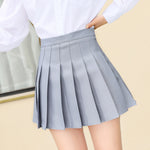 Summer Women Skirts Cute Style Plaid Skirts for Girls High Waist School Pleated Mini Skirts Women