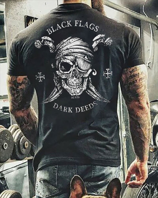 Fashion Summer Horror Skull 3D Print Men T-Shirt O-Neck Short Sleeve T Shirt Men Clothing