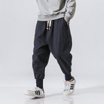 Baggy Drop-crotch Pants