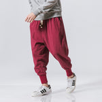 Baggy Drop-crotch Pants