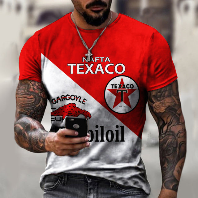 New Men T-Shirt 3D Printing Short-Sleeved, Summer T-Shirt For Men