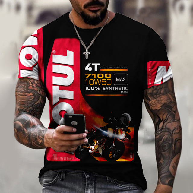 New Men T-Shirt 3D Printing Short-Sleeved, Summer T-Shirt For Men