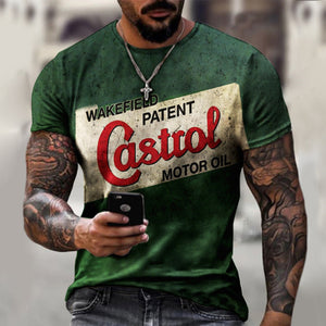 New Men T-Shirt 3D Printing Short-Sleeved, Summer T-Shirt For Men