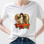 Aesthetic Soft Girl Y2K Accessories Pin Up Clothing Grunge Beauty Sexy Woman Tee Shirt