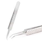 1 Pcs Eyelashes Tweezers Stainless High Precision Anti-static