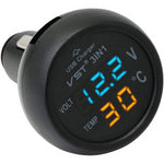 USB Car Charger Voltmeter