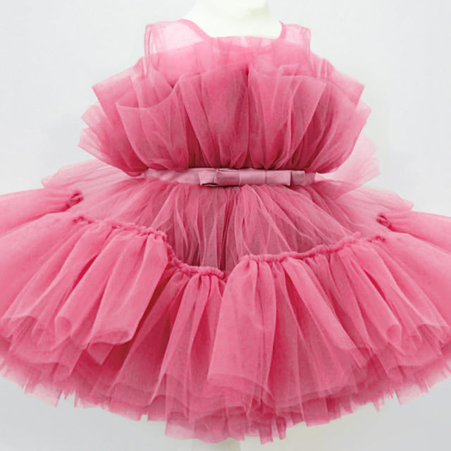 Baby Girl Party Gown Flower Girls Dresses for Wedding  Birthday Kids Clothes