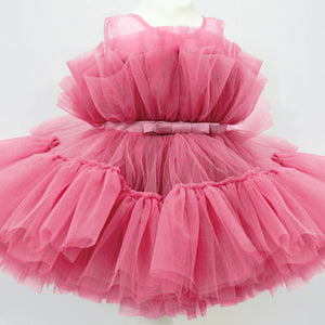 Baby Girl Party Gown Flower Girls Dresses for Wedding  Birthday Kids Clothes