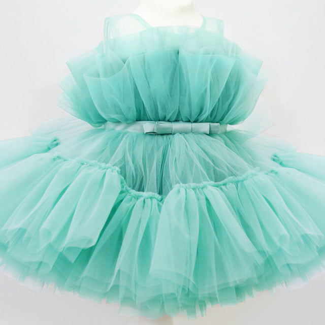 Baby Girl Party Gown Flower Girls Dresses for Wedding  Birthday Kids Clothes