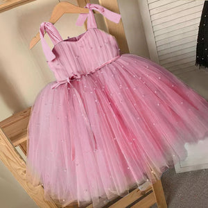 Baby Girl Party Gown Flower Girls Dresses for Wedding  Birthday Kids Clothes