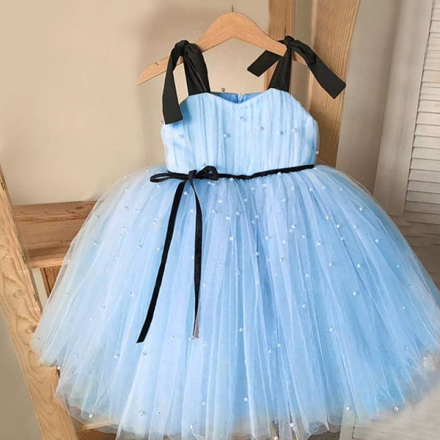 Baby Girl Party Gown Flower Girls Dresses for Wedding  Birthday Kids Clothes