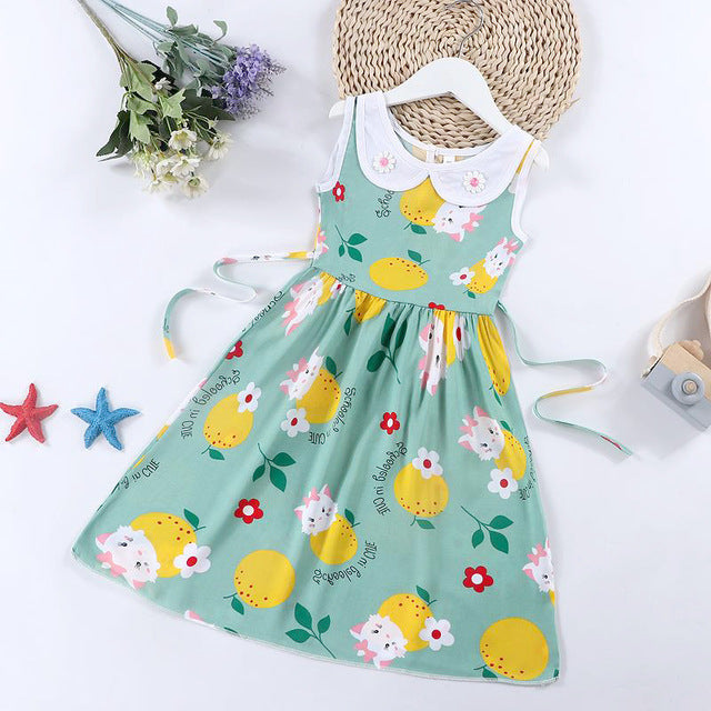 Super Affordable Promotional Clothes Baby Girl Dress Princess Dress Kids Casual  Dress